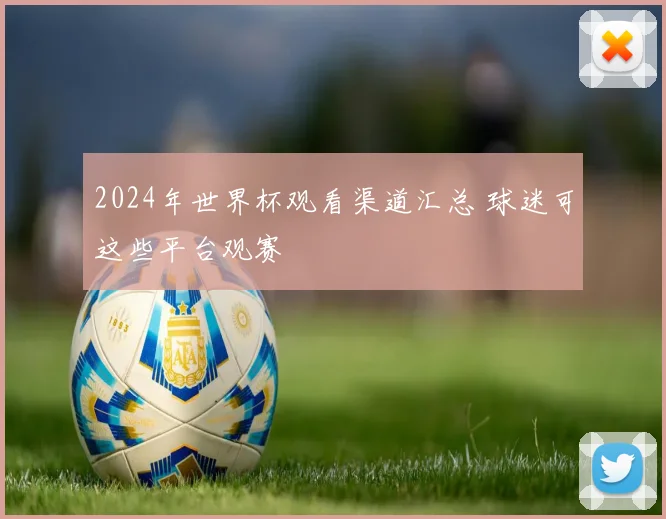 2024年世界杯观看渠道汇总 球迷可这些平台观赛