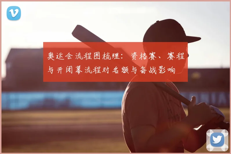 奥运会流程图梳理：资格赛、赛程与开闭幕流程对名额与备战影响